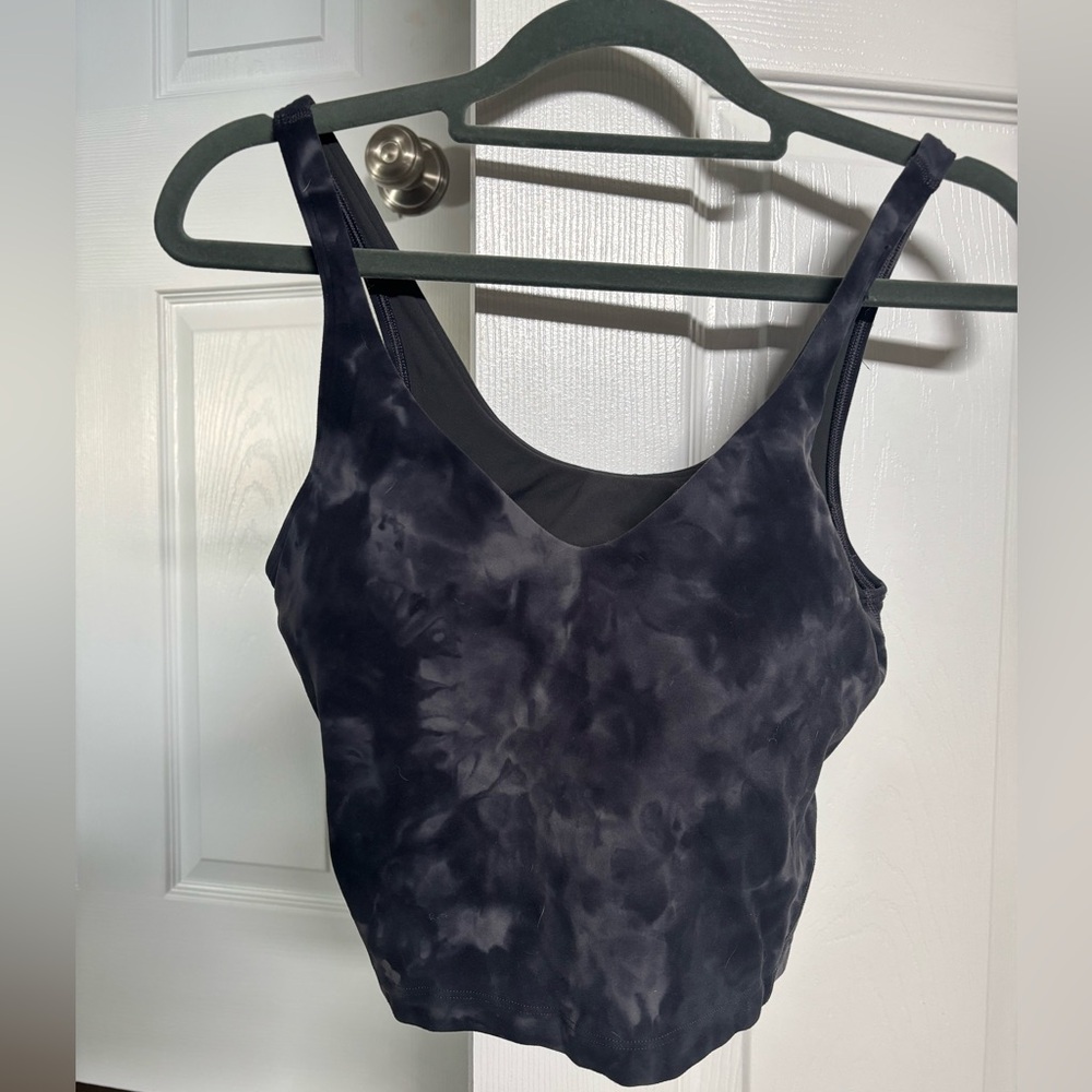 lululemon Women’s Align Tank Top Black tie-dye - Size 6